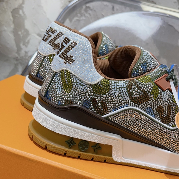 ルイヴィトン靴角部分ディテール